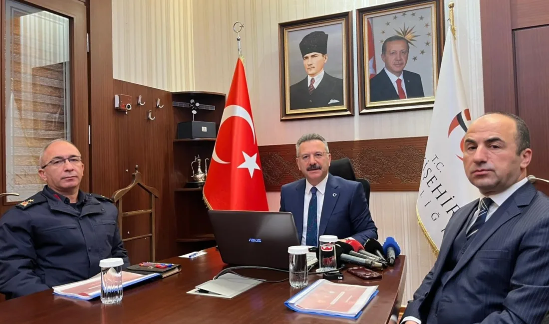 Eskişehir Valisi Hüseyin Aksoy, 2026’nın ilk Güvenlik Bilgilendirme Toplantısı’nda asayiş