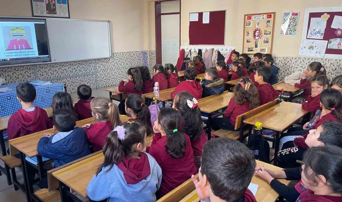 Antalya’nın Gazipaşa ilçesinde İlçe Sağlık Müdürlüğü tarafından yürütülen çalışma kapsamında