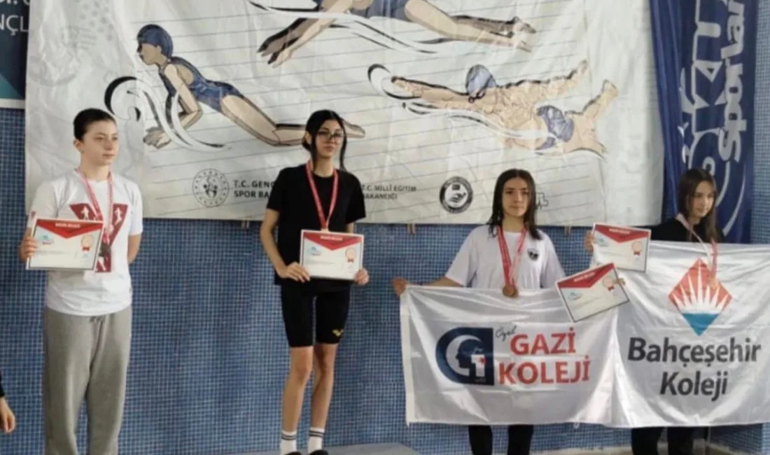 Kırıkkale’de düzenlenen Okul Sporları Yıldızlar Bölge Şampiyonası’nda yarışan Eskişehirli sporcu