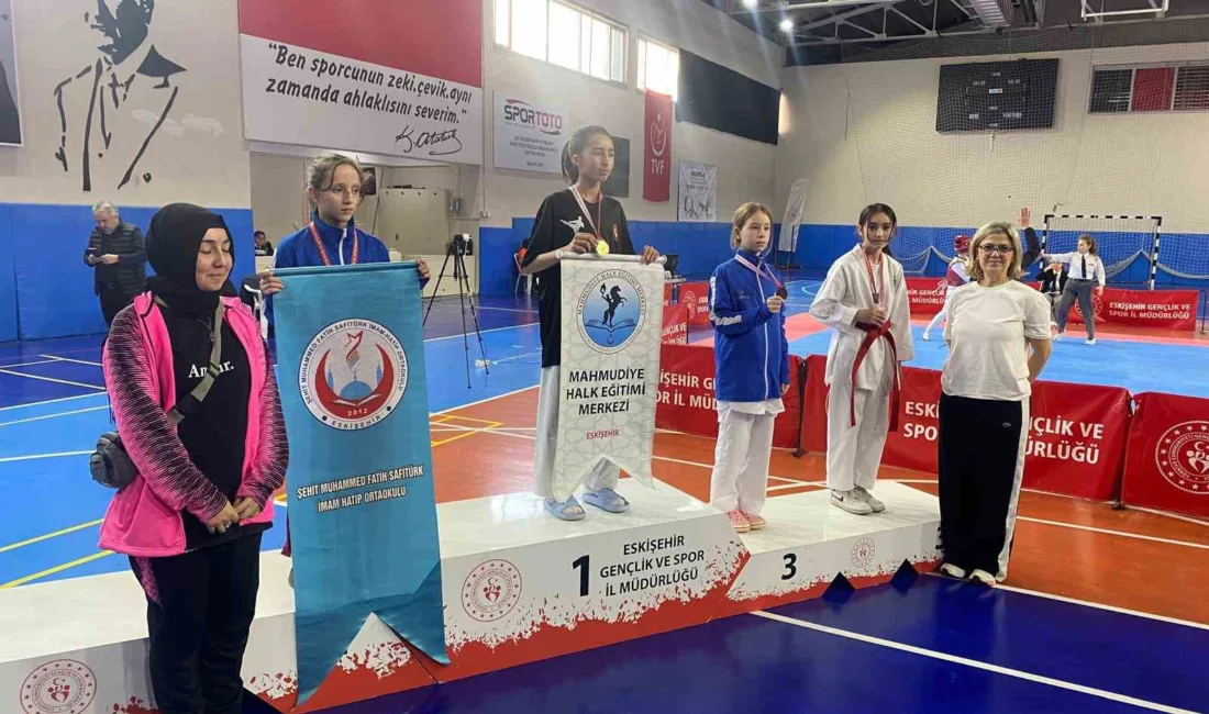 Eskişehir’de Okul Sporları kapsamında düzenlenen Yıldız Kız-Erkek Taekwondo İl Birinciliği,