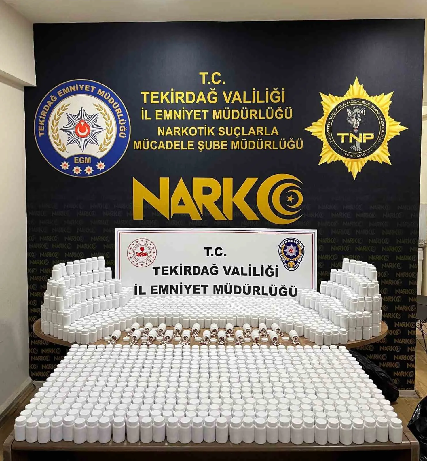 Tekirdağ’ın Çorlu ilçesinde narkotik ekiplerinin düzenlediği operasyonda zula olarak kullanılan