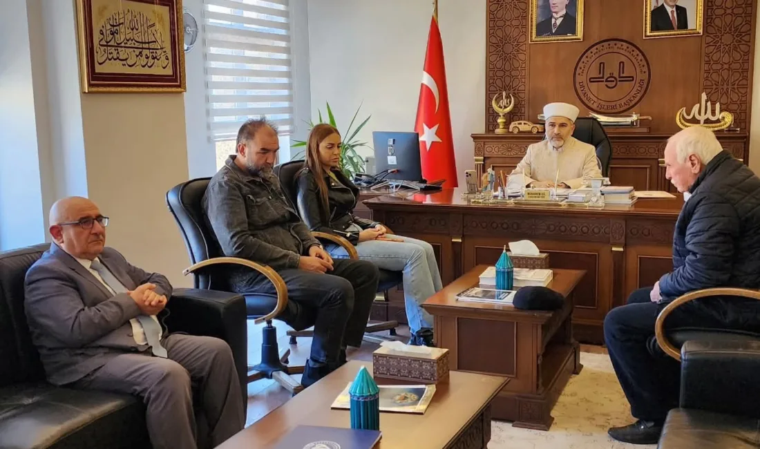 Eskişehir İl Müftülüğü’nde düzenlenen ihtida merasiminde Rus vatandaşı Alena Knaub