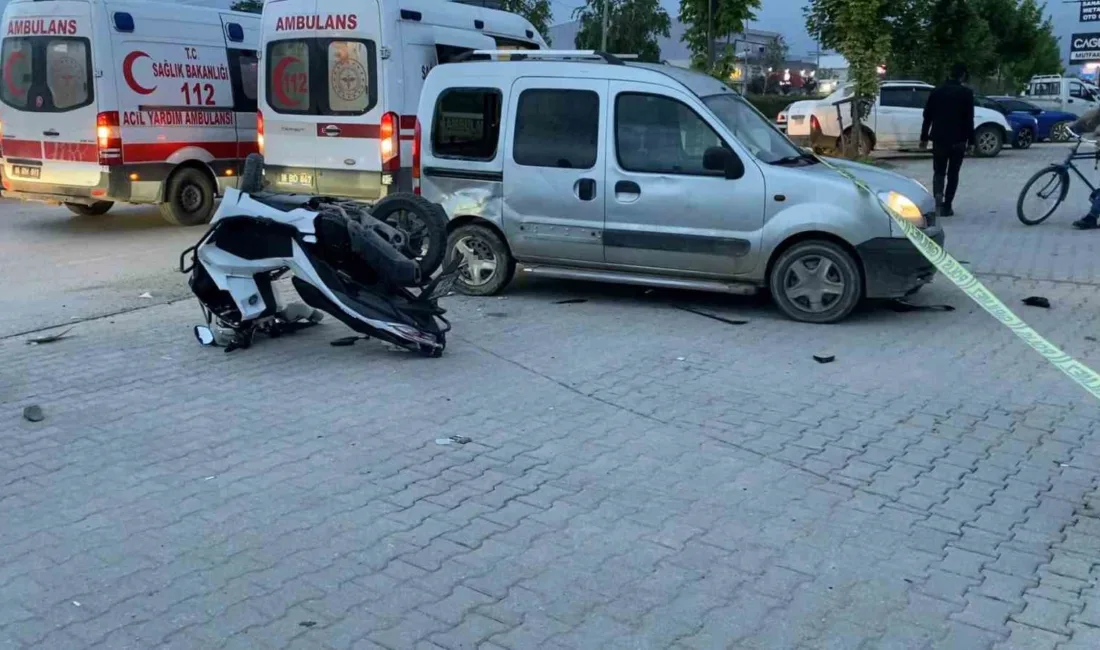 Hafif ticari araçla çarpışan motosikletteki 2 kişi yaralandı Bursa’nın İnegöl ilçesinde hafif ticari araç ile çarpışan motosikletteki 2