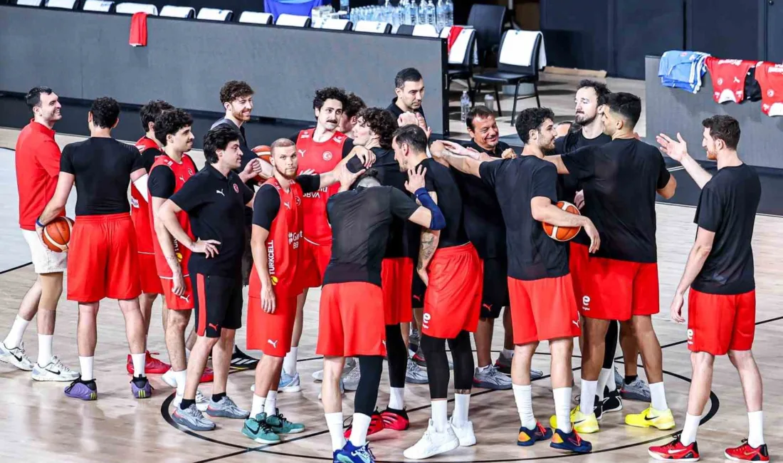 A Milli Erkek Basketbol Takımı, Bosna Hersek maçı hazırlıklarına başladı FIBA 2027 Basketbol Dünya Kupası Elemeleri C Grubu’nda Bosna Hersek