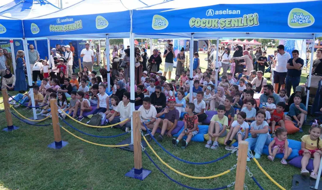 Türkiye Kültür Yolu Festivali kapsamında çocuklara bilim ve teknoloji deneyimi