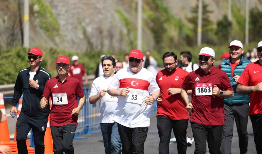 Bakan Bak, ’One Run Yol Koşusu’na katıldı Gençlik ve Spor Bakanı Osman Aşkın Bak, Yavuz Sultan Selim