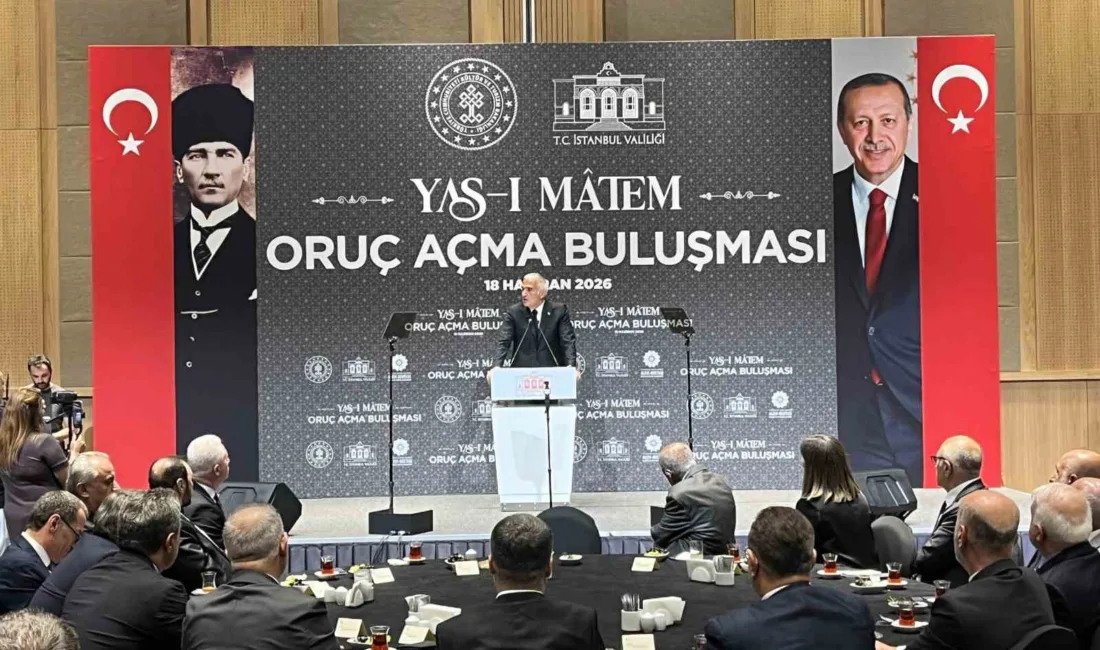 Bakan Ersoy: “Kerbela’nın en önemli mesajı şudur, zulüm hangi çağda ve hangi coğrafyada ortaya çıkarsa çıksın, karşısında durmak gerekir” Kültür ve Turizm Bakanı Mehmet Nuri Ersoy, “Kerbela’nın en önemli