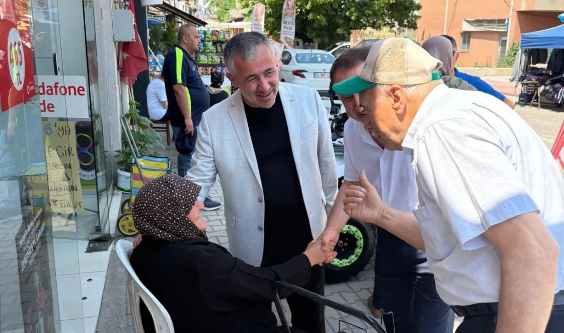Başkan Yıldırım vatandaş ve esnafla buluştu AK Parti Bilecik İl Başkanı Serkan Yıldırım, Bilecik’in Osmaneli ilçesinde