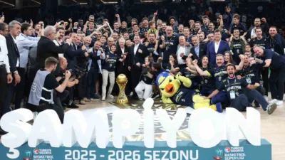 Türkiye Sigorta Basketbol Süper Ligi’nde 2025-2026 sezonunun şampiyonu olan Fenerbahçe