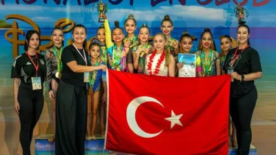 Beşiktaş Jimnastik Takımı’nın sporcuları, Azerbaycan’ın başkenti Bakü’de düzenlenen 23. Rhythmic