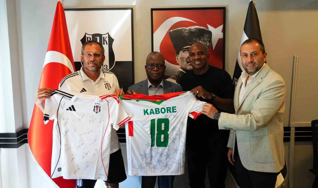 Burkina Faso Büyükelçisi Vinta Some ile Spor Büyükelçisi Charles Kabore’den Beşiktaş’a ziyaret Burkina Faso Büyükelçisi Vinta Some ile Spor Büyükelçisi Charles Kabore,