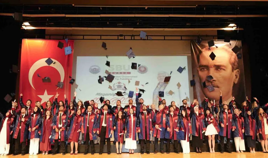 Sağlık Bilimleri Üniversitesi Bursa Tıp Fakültesi, ilk mezunlarını verdi. Merinos