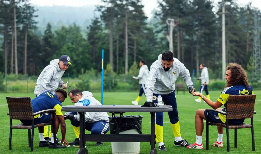 Yeni sezon hazırlıklarını Topuk Yaylası Tesisleri’nde sürdüren Fenerbahçe’de, oyuncular laktat