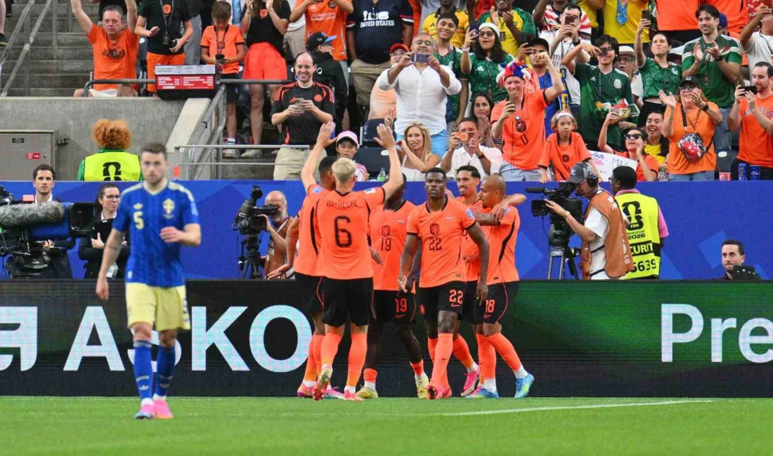 FIFA 2026 Dünya Kupası: Hollanda: 5 – İsveç: 1 FIFA 2026 Dünya Kupası F Grubu 2. hafta maçında Hollanda,