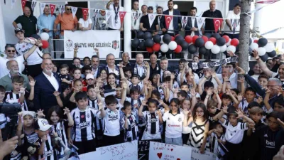 Beşiktaş İkinci Başkanı Hakan Daltaban, Şile Beşiktaşlılar Derneği’nin açılış töreninde