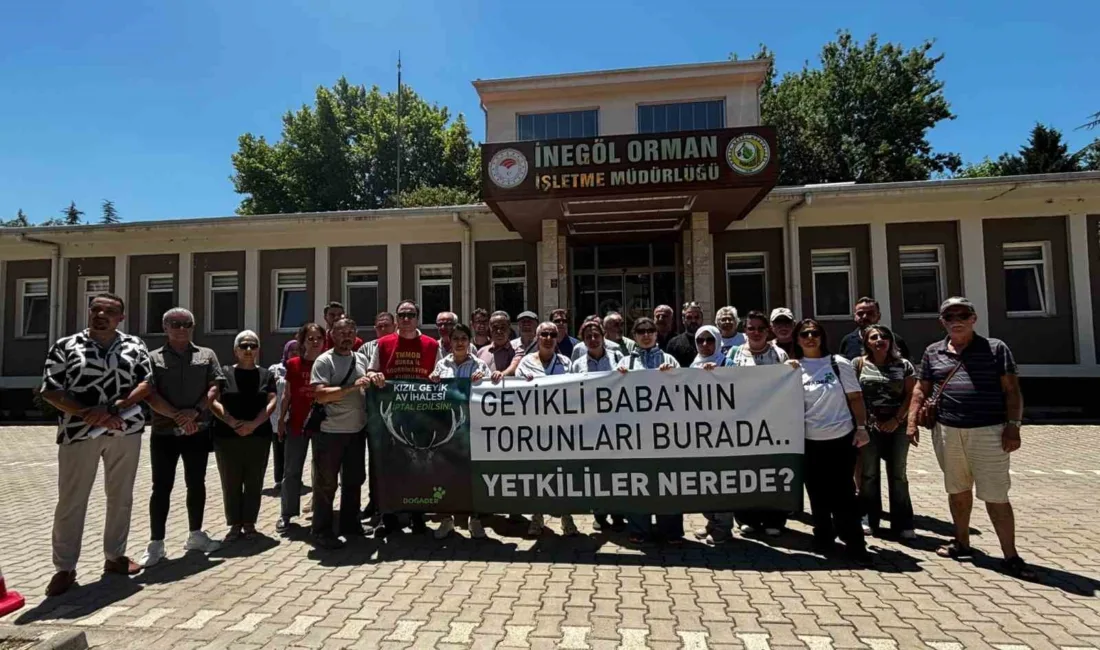 İnegöl’de DOĞADER’den kızıl geyik ihalesine tepki: “Katliam kararı geri çekilsin” İnegöl’de DOĞADER tarafından, yaban hayatının korunması amacıyla İnegöl Orman İşletme