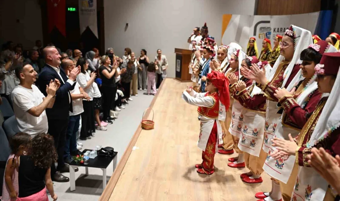 Karacabey Belediyesi’nin kültür ve sanat kursları kapsamında faaliyet gösteren Çocuk-Yetişkin