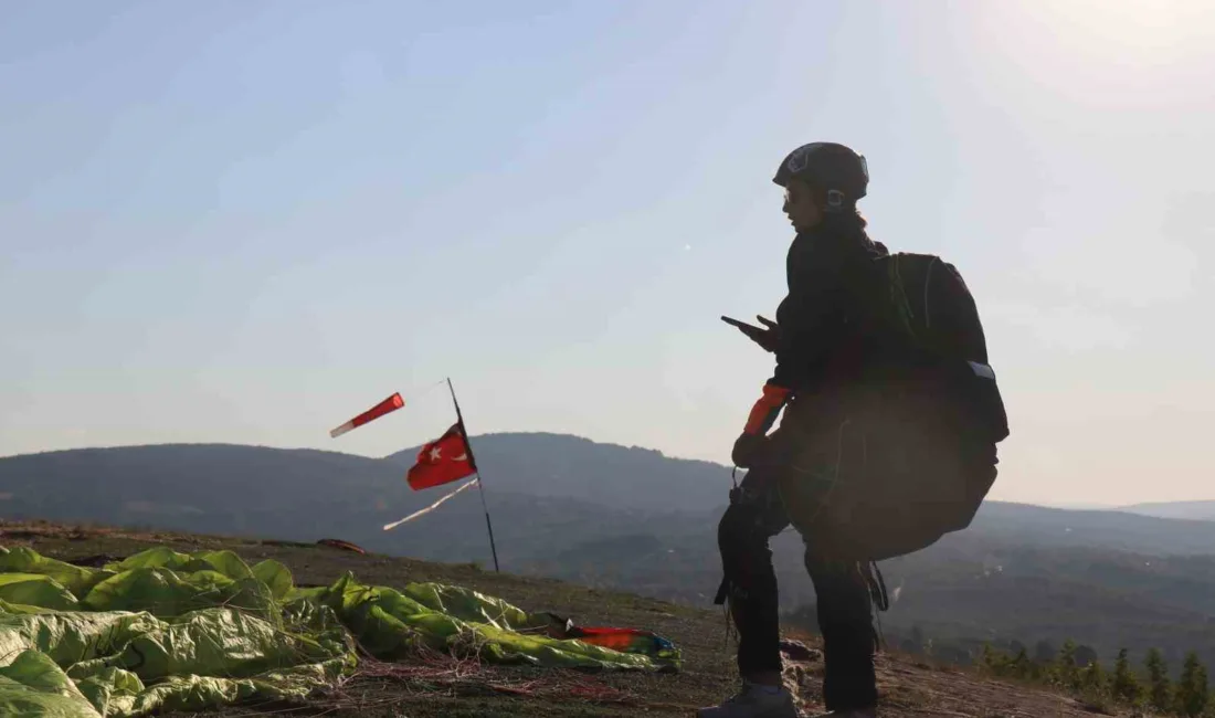 Sakarya’nın dünyaca ünlü yamaç paraşütü merkezi, konumu ve coğrafi avantajlarıyla