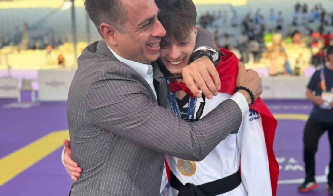 Milli taekwondocu Berkay Erer, WT Roma Grand Prix’te altın madalya