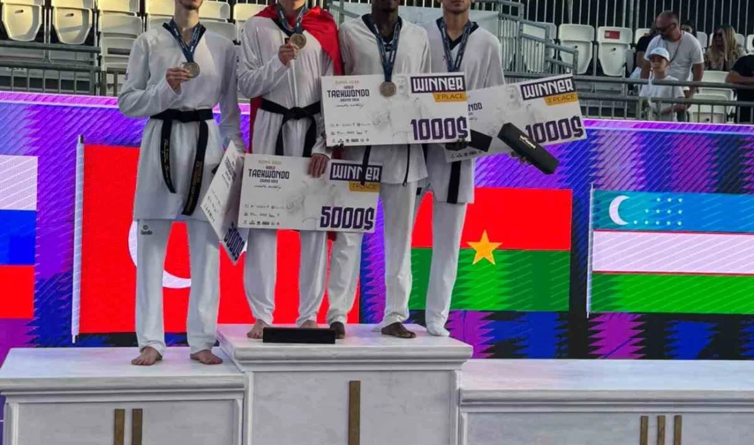Milli taekwondoculardan 1 altın, bir bronz İtalya’nın başkenti Roma’da düzenlenen Taekwondo Grand Prix’in ikinci gününde milli