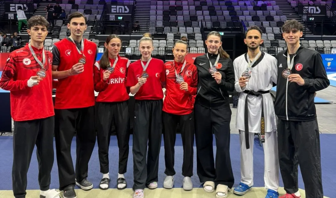 Milli taekwondoculardan 13 madalya Milli taekwondocular, İtalya ve Almanya’da düzenlenen organizasyonların ilk gününde toplam