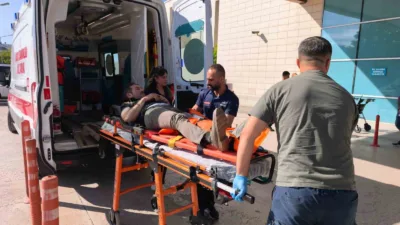 Bursa’nın İnegöl ilçesinde ormanlık alanda keşif çalışması yaptığı sırada dengesini