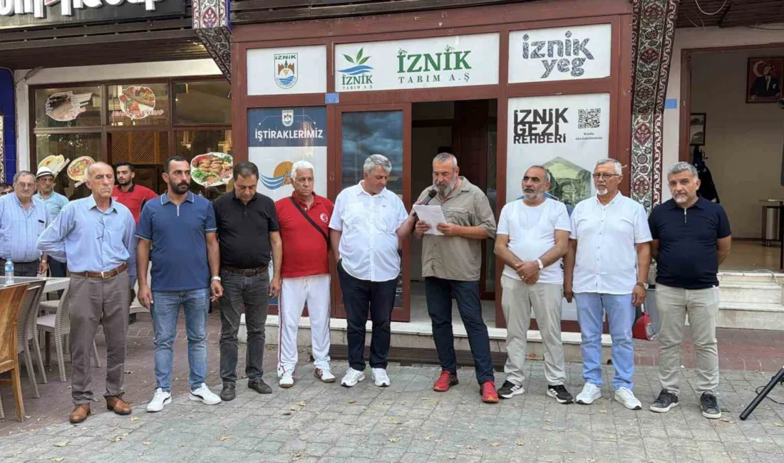 “’Sakin Şehir’ ünvanlı İznik sakin kalmalı” çağrısı Bursa İznik’te faaliyet gösteren hemşehri dernekleri, ilçenin adının uyuşturucu, gasp,