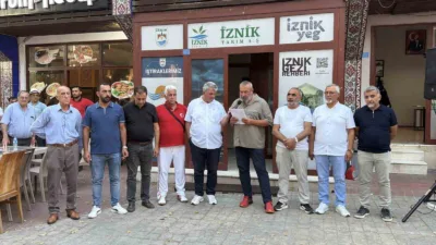 Bursa İznik’te faaliyet gösteren hemşehri dernekleri, ilçenin adının uyuşturucu, gasp,
