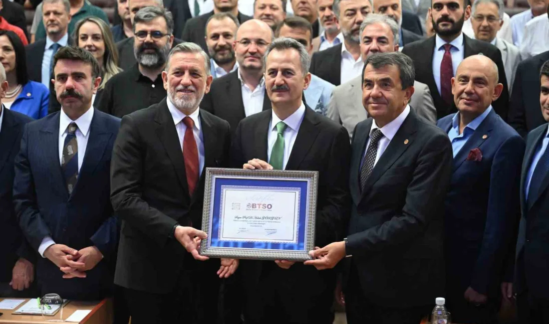 Savunma Sanayii Başkanı Prof. Dr. Haluk Görgün, Bursa’nın üretim disiplini