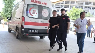 Bursa’nın İnegöl ilçesinde Yükseköğretim Kurumları Sınavı’nın (YKS) ilk oturumu olan