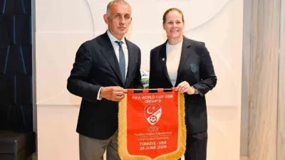 Türkiye Futbol Federasyonu Başkanı İbrahim Hacıosmanoğlu, ABD Futbol Federasyonu Başkanı