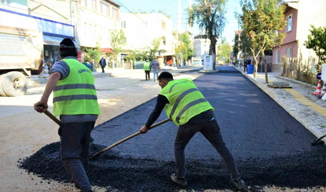 Yıldırım’da yollar yenileniyor ulaşım rahatlıyor Yıldırım Belediyesi, bir taraftan Bursa’nın en büyük kentsel dönüşüm hamlesini